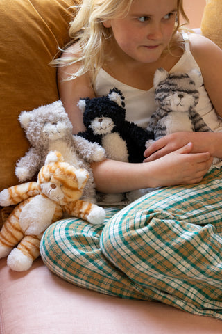 Nana Huchy Checkers The Kitten - Black