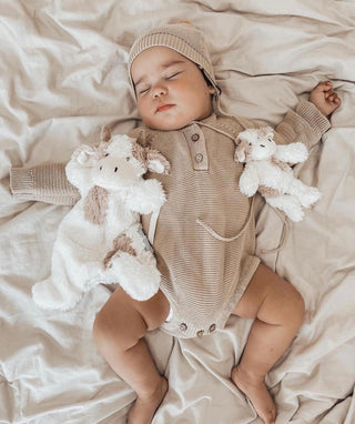 Nana Huchy Mini Clover The Cow - Beige