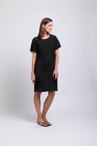 Foil Dress Monte Carlo Black [sz:size 10]