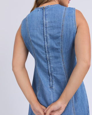 Foxwood Dress Solene Denim [sz:size 10]