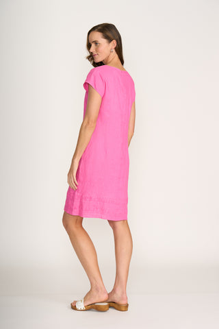 Foil Dress Crowd Pleaser - Hot Pink [sz:size 12]