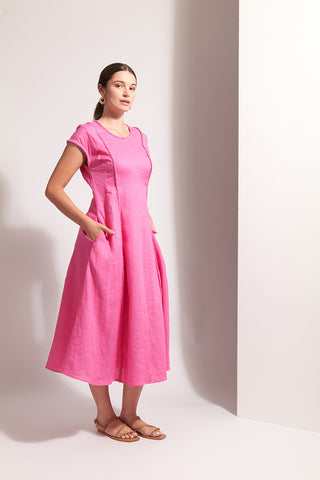 Foil Dress Festival Event - Hot Pink [sz:size 12]