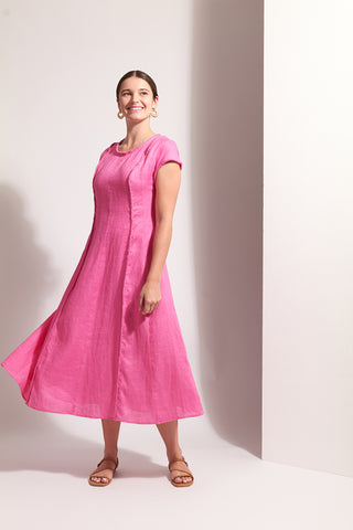 Foil Dress Festival Event - Hot Pink [sz:size 12]