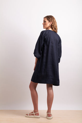 Neris Dress Baubles - Indigo [sz:size 16]