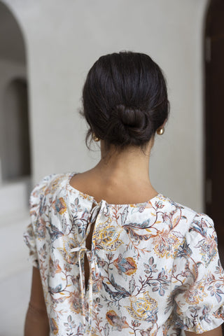 Humidity Dress Sana Lily - Kaffir Print [sz:size 8]