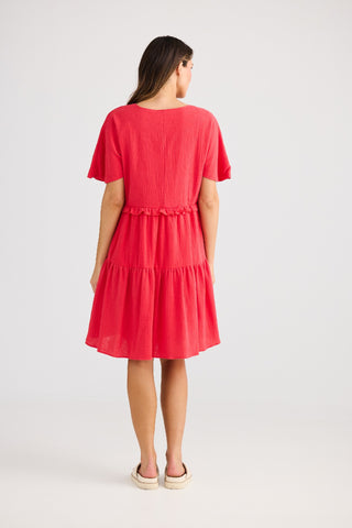 Holiday Dress Lola - Red [sz:small / Medium]