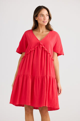Holiday Dress Lola - Red [sz:small / Medium]