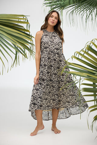 Holiday Dress Margot - Spring Fan [sz:small]