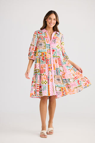 Holiday Dress Fiji - Sardinia Summer [sz:small/medium]