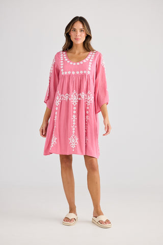 Holiday Dress Sun Lounge - Cosmo Pink [sz:small / Medium]