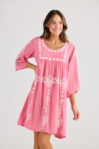 Holiday Dress Sun Lounge - Cosmo Pink [sz:small / Medium]