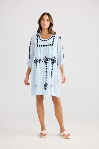 Holiday Dress Sun Lounge - Ice Blue [sz:small / Medium]