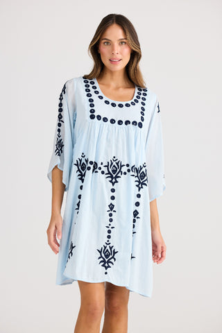 Holiday Dress Sun Lounge - Ice Blue [sz:small / Medium]
