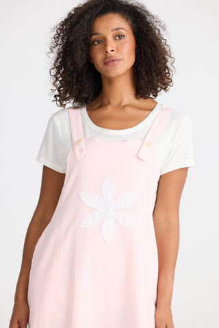 Shanty Pinafore Sesame - Pink [sz:small/medium]