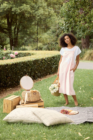 Shanty Pinafore Sesame - Pink [sz:small/medium]