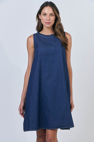 Naturals Dress- Chambray 518 [sz:small]