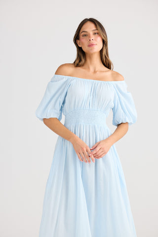 Holiday Dress Scallop - Ice Blue [sz:xs]