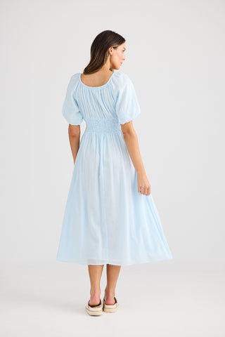 Holiday Dress Scallop - Ice Blue [sz:xs]