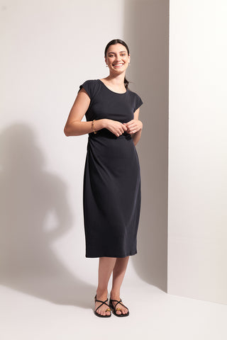 Foil Dress High Flyer Black [sz:xs]