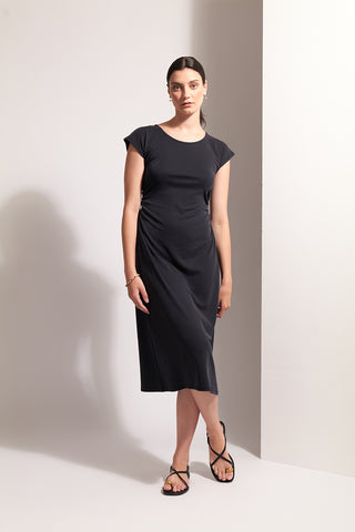 Foil Dress High Flyer Black [sz:xs]