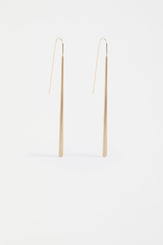 Elk Earrings Ospenn Drop - Gold