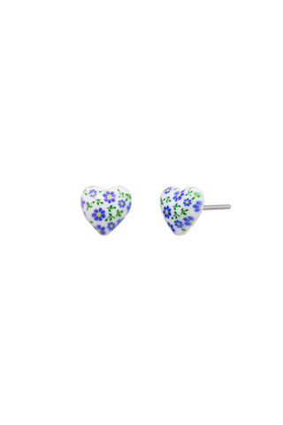 Tigertree Earrings Cora Blue Stud