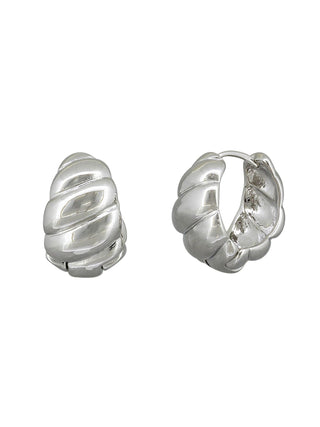 Tigertree Earrings Quinn  Hoops Silver
