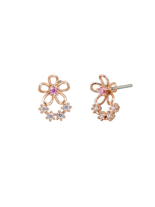 Tigertree Earrings Winslet Rosegold