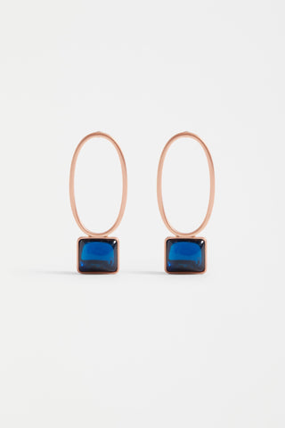 Elk Earrings Stal Drop [cl:teal]