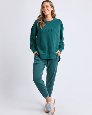 Elm Crew Established - Teal [sz:size 8]