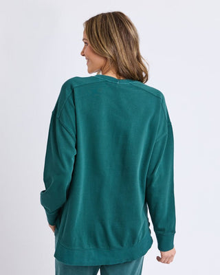 Elm Crew Established - Teal [sz:size 8]