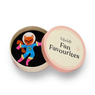 Erstwilder Brooch - Cosmic Kitty | Pink Poppies