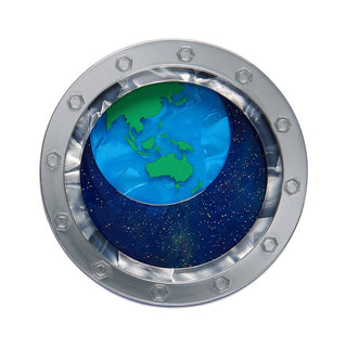 Erstwilder Brooch - Tiny Blue Dot