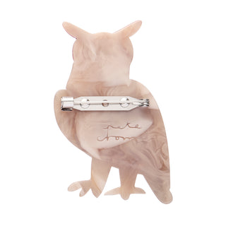 Erstwilder Brooch Grand Great Horned Owl