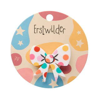 Erstwilder Brooch Mini Polka Dot White