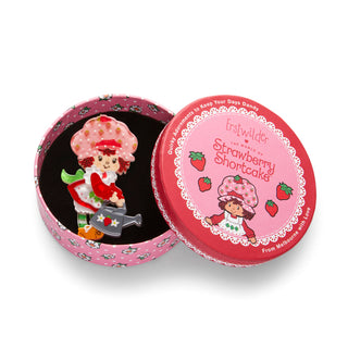 Erstwilder Brooch Strawberry Shortcake Gardening