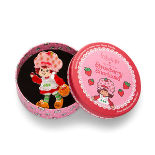 Erstwilder Brooch Strawberry Shortcake Strolling
