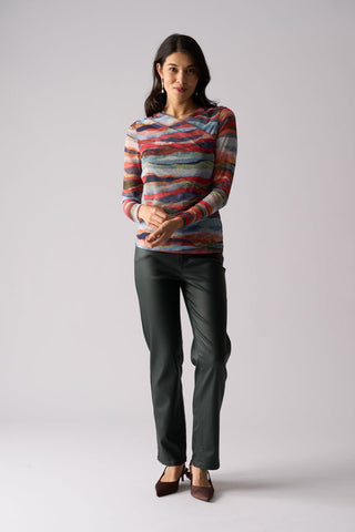 Foil Top Sheer Fun Wrap - Terrain | Pink Poppies