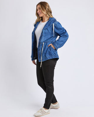 Foxwood Anorak Kingston - Midi Blue [sz:size 8]