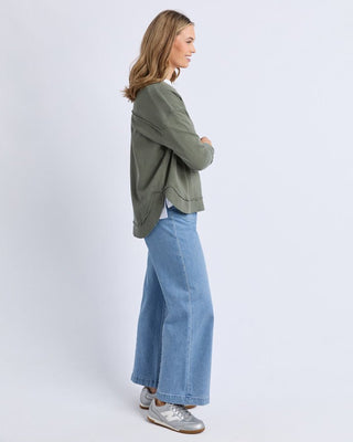 Foxwood Crew Delilah - Khaki [sz:size 8]