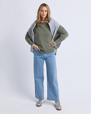 Foxwood Crew Delilah - Khaki [sz:size 8]