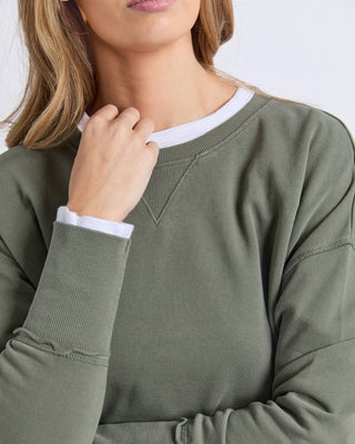 Foxwood Crew Delilah - Khaki [sz:size 8]