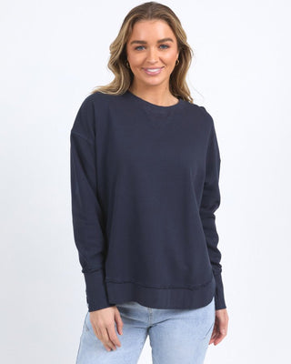 Foxwood Crew Delilah - Navy [sz:size 10]