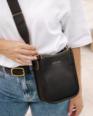Louenhide Parker Phone Crossbody - Black