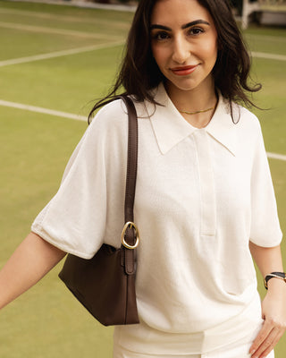 Louenhide Amelia Shoulder Bag - Chocolate