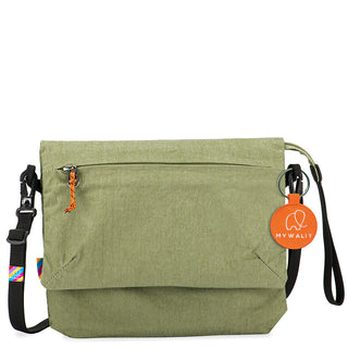 Mywalit Mylite Flap Crossbody - Khaki