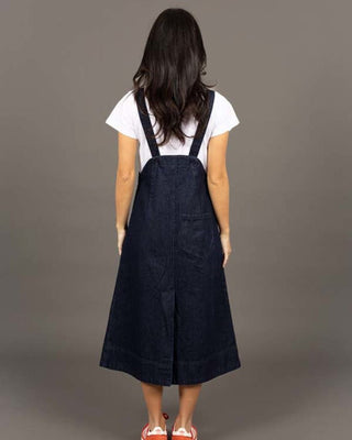 Humidity Edit Pinafore - Dark Blue [sz:size 10]