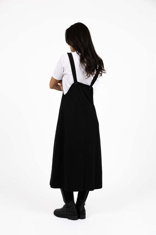 Humidity T-shirt Pinafore - Black [sz:size 10]