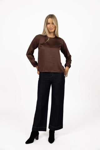 Humidity Top Alina Cocoa [sz:size 8]