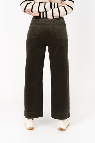 Humidity Jean Cord Fleetwood - Moss [sz:size 8]